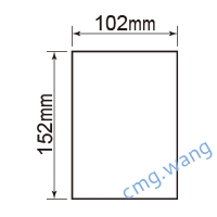 102mmx152mm